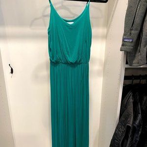 Lush Blue/Green Maxi Dress